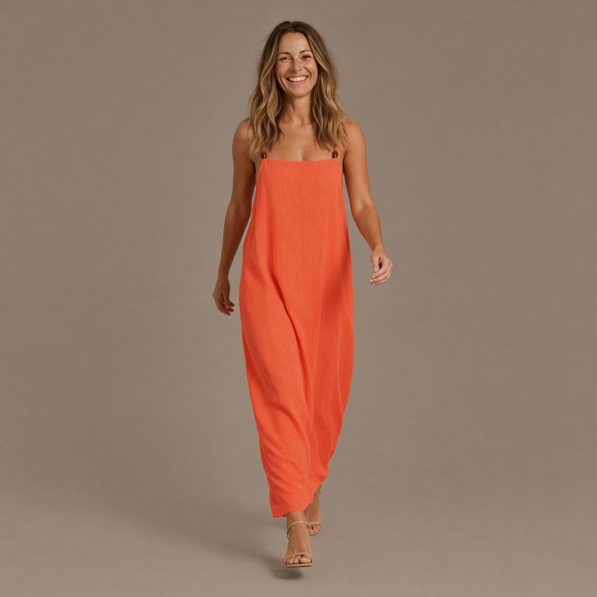 Cotton Gauze Beach Cover Up Dress