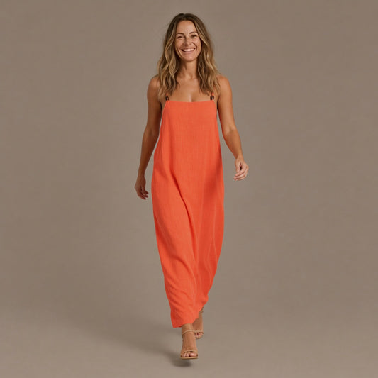 Cotton Gauze Beach Cover Up Dress