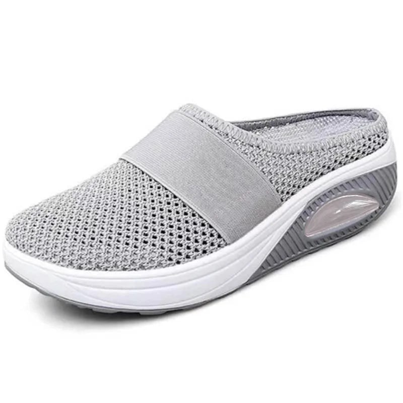 Sandals Slip On Mule with Mesh Upper and Air Cushion Sole 4